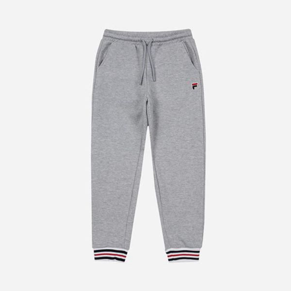 Pantalón Jogger Fila Niños Gris - Paolo Warm Up Fleece - España 431278TSH